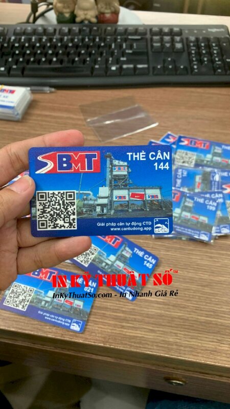 In thẻ từ đẹp, giá rẻ