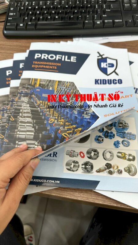 Mẫu catalogue giới thiệu sản phẩm vật tư cơ khí