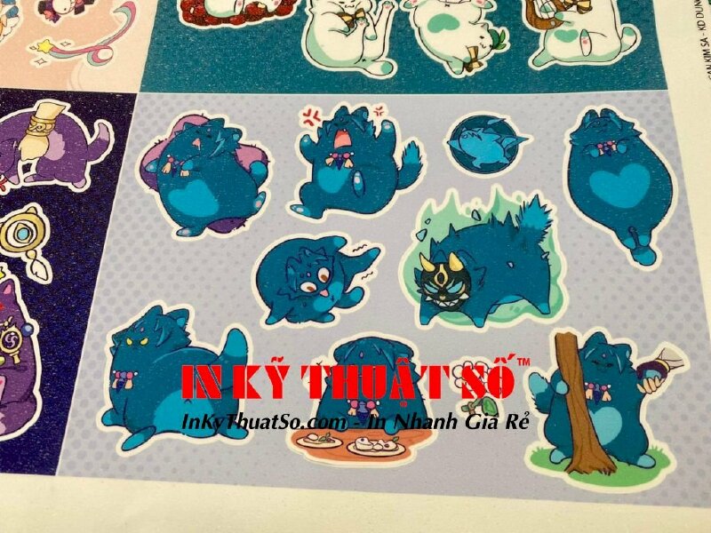 Stiker in hình khủng long siêu cute