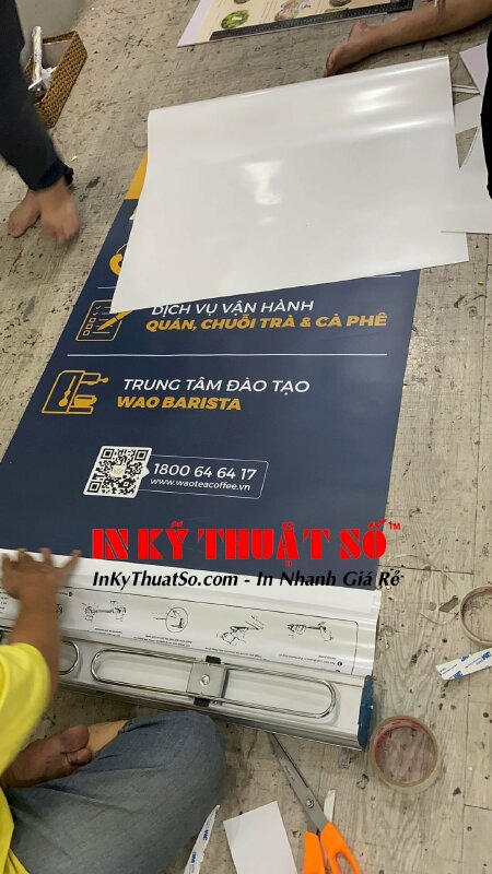 In poster khổ lớn lắp banner cuốn nhôm trưng bày sự kiện - INKTS378