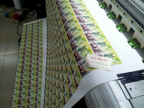 Tem nhãn sản phẩm dưỡng tóc