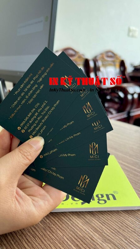 In name card cho cá nhân kinh doanh - In Kỹ Thuật Số Since 2006
