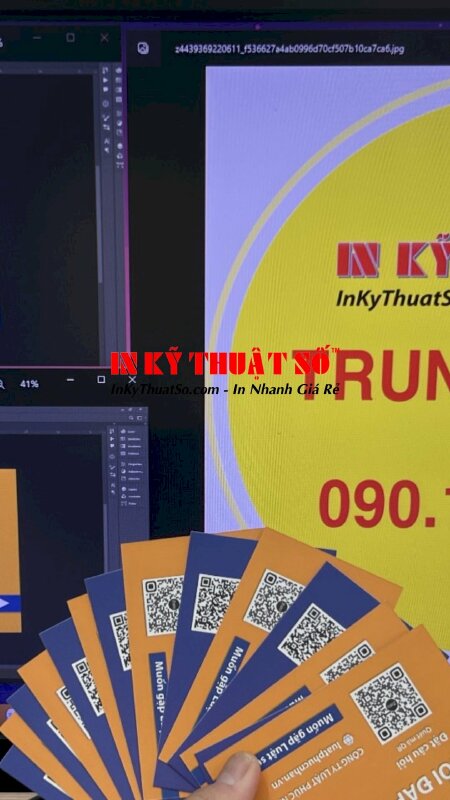 Mẫu card visit luật sư in Offset 2 mặt, cán mờ, in mọi số lượng - In Kỹ Thuật Số since 2006