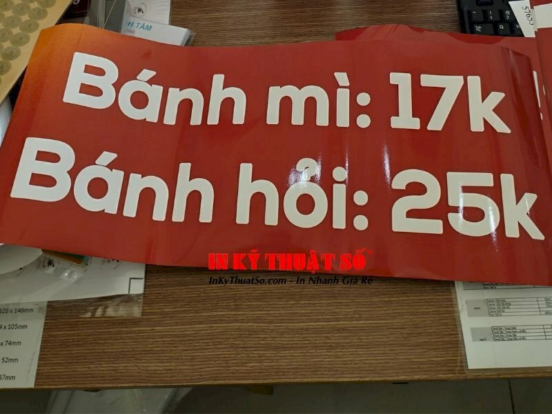 In decal PP ngoài trời - In Kỹ Thuật Số Since 2006