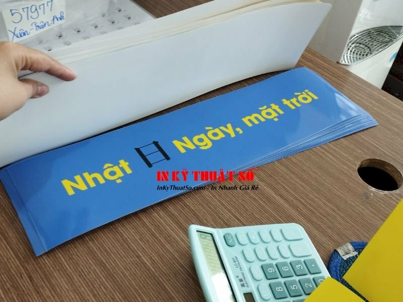 In hình ảnh mẫu từ vựng tiếng Trung trên giấy ảnh chất lượng cao - INKTS397