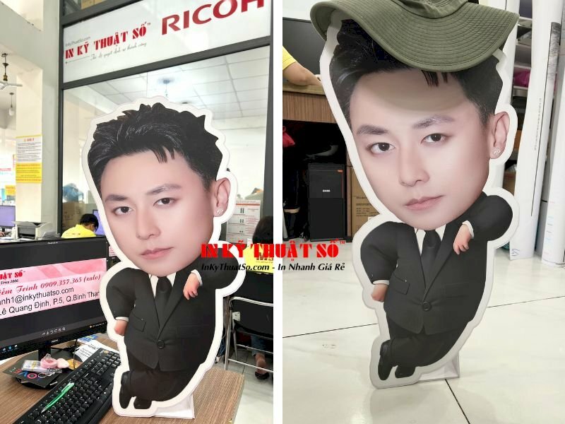 In standee hình người trang trí sự kiện - INKTS414