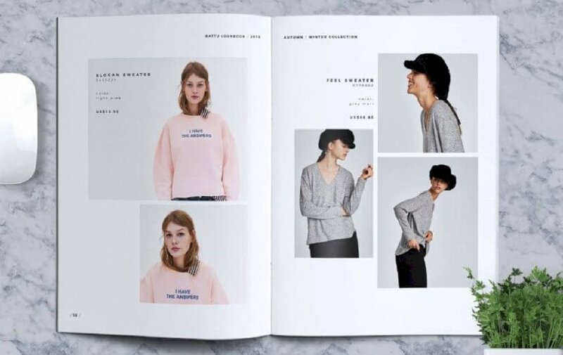 Thiết kế, in Lookbook số lượng ít TPHCM