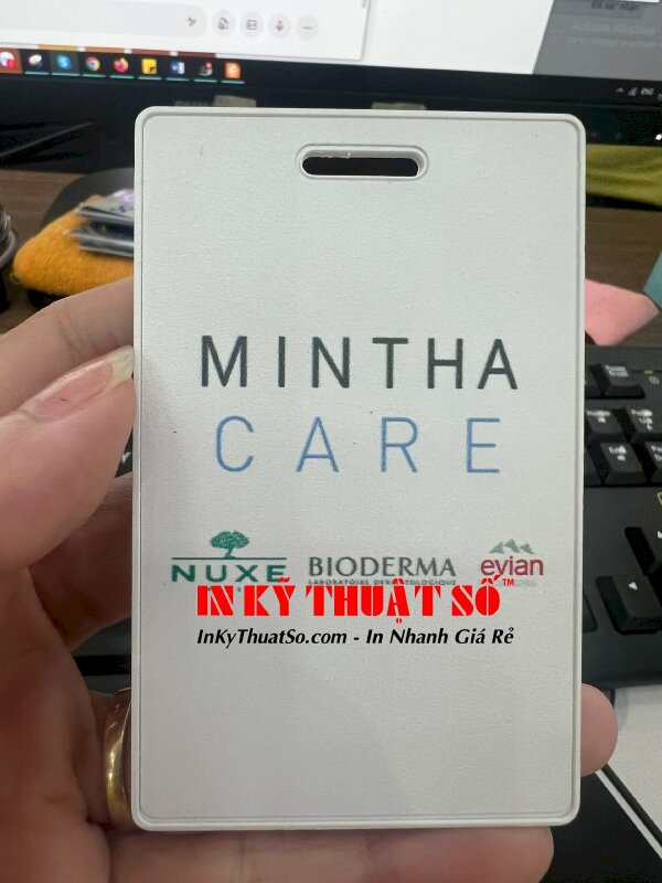 Thẻ từ chấm công nhân viên in 2 mặt - In ấn bởi In Kỹ Thuật Số since 2006