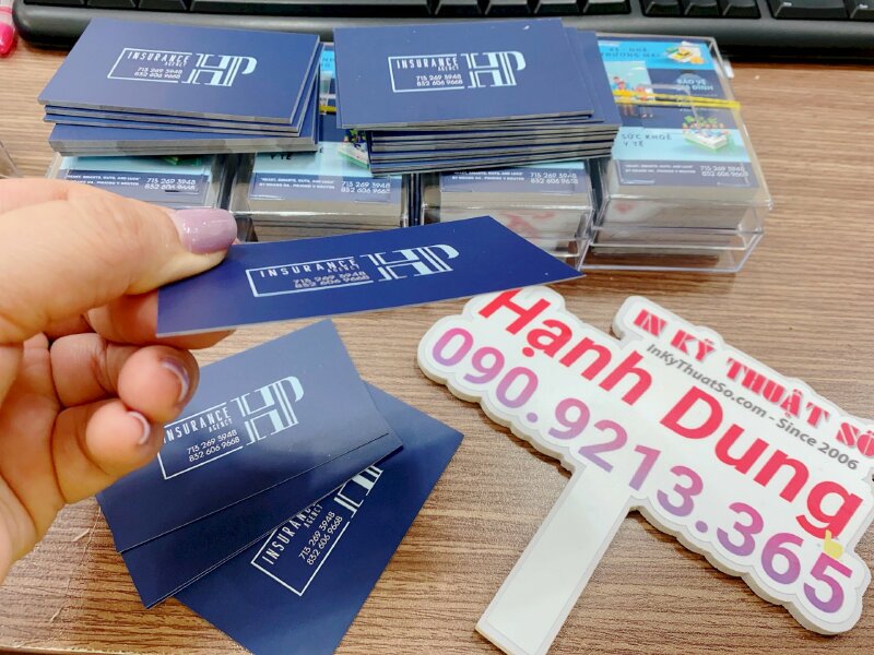 In card visit bảo hiểm, in card visit lấy ngay trong ngày - INKTS505