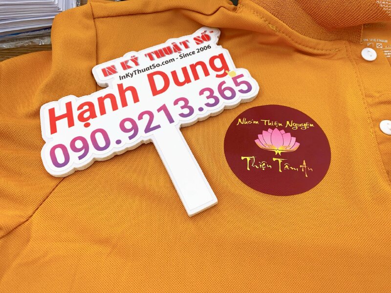 In Decal chuyển nhiệt ép áo thiện nguyện, CLB từ thiện - INKTS628