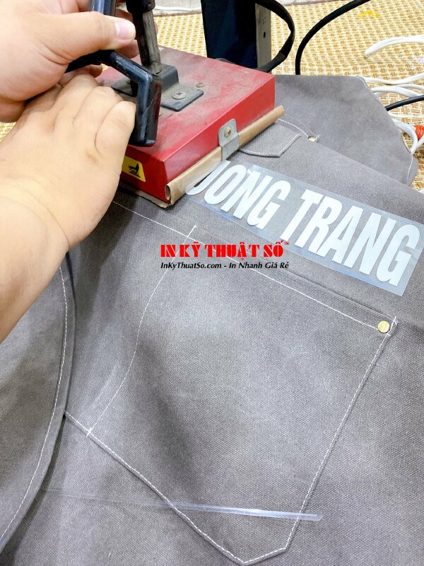 In tạp dề theo yêu cầu - In ấn bởi In Kỹ Thuật Số since 2006