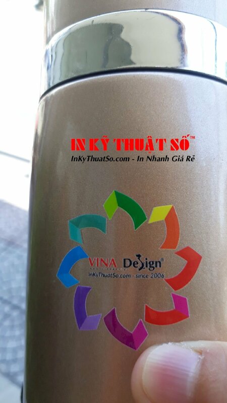 In UV DTF nhãn dán bình đựng nước - In Kỹ Thuật Số Since 2006