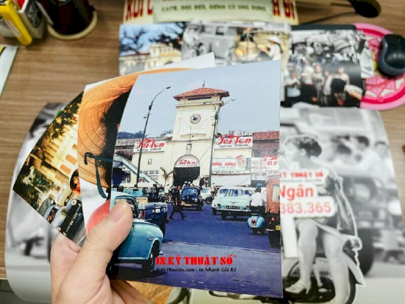 In ảnh chất liệu giấy ảnh bằng công nghệ in phun kỹ thuật số