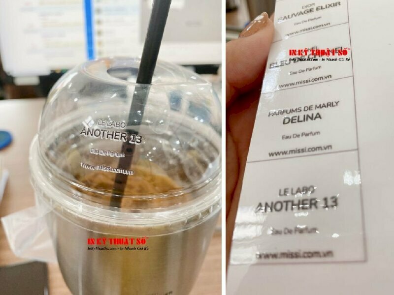 ly nhựa in logo giá rẻ