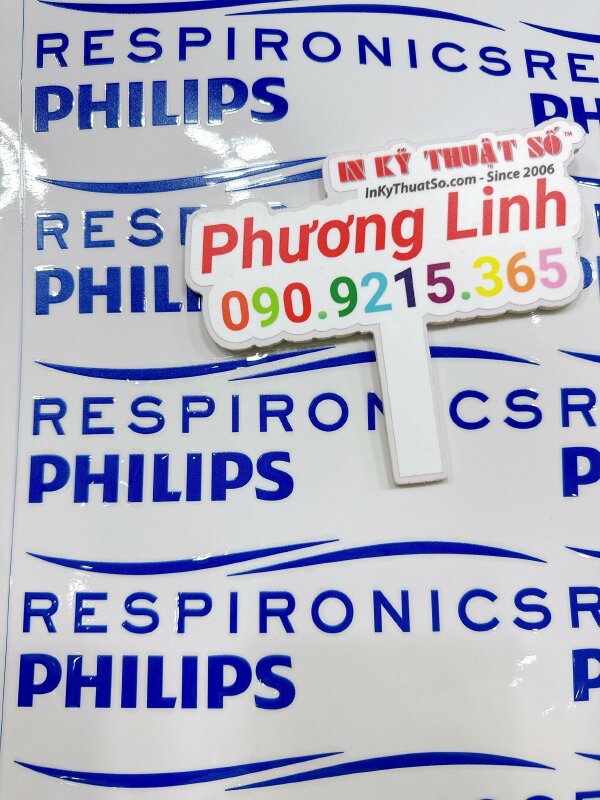 Tem dán thiết bị y tế được in bằng công nghệ UV DTF