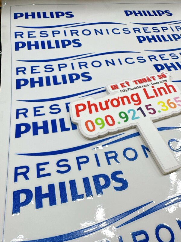 Tem dán UV DTF dán được trên mọi bề mặt vật liệu