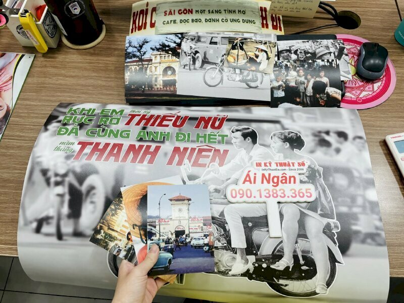 In Kỹ Thuật Số since 2006 nhận in ảnh nhanh lấy liền, in ảnh trên giấy, gỗ, mica, in trên mọi chất liệu