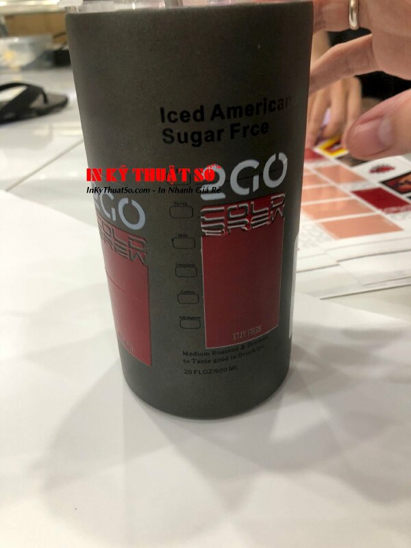 Tem UV DTF dán mọi bề mặt cong hay phẳng