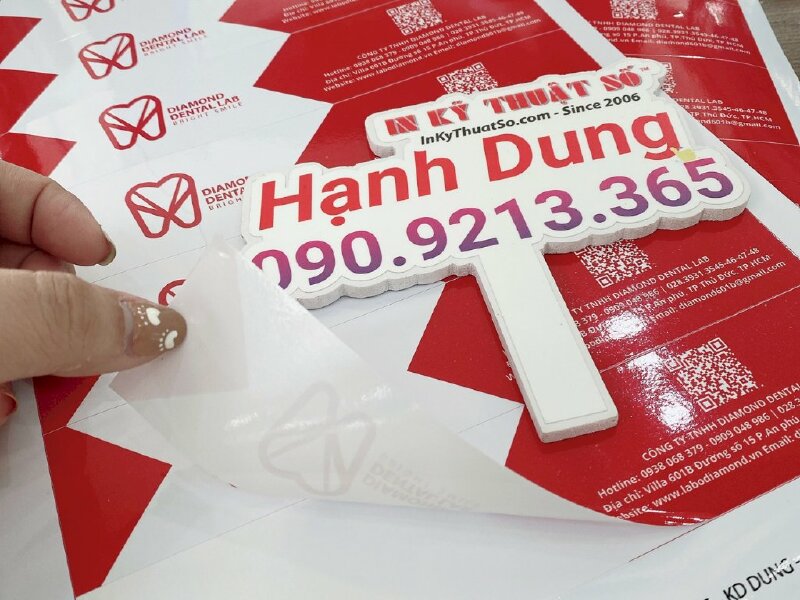 In nhãn chai nước suối, in decal dán chai nước suối sự kiện - INKTS777