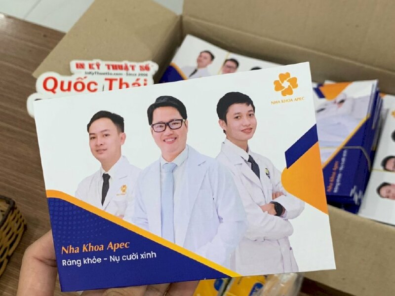 In túi giấy đựng thẻ VIP card cho nha khoa - INKTS767