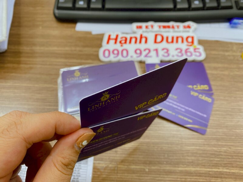 In VIP Card thẻ khách hàng VIP Member series cho thẩm mỹ viện - INKTS731