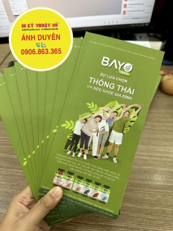 Mẫu bìa sơ mi giới thiệu thực phẩm chức năng - In ấn bởi In Kỹ Thuật Số since 2006