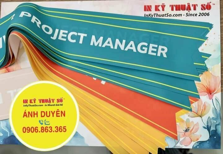 In băng đeo đại hội, băng đeo sự kiện, băng đeo thiết kế và in theo yêu cầu