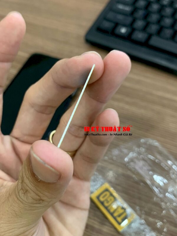 Tem nhãn, tag kim loại in UV màu sắc nét, bền đẹp tại In Kỹ Thuật Số since 2006