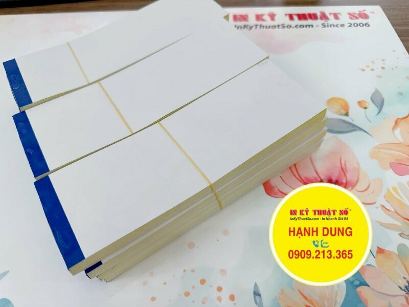 In vé tham dự sự kiện theo yêu cầu với số lượng 600 vé trong 12 cuốn