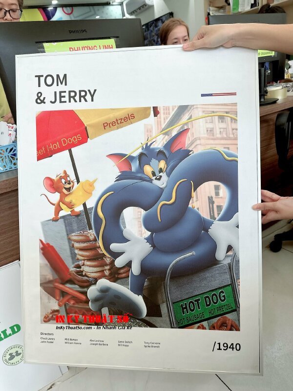 Mẫu tranh canvas in mực dầu kích thước 60 x 80cm - In ấn bởi In Kỹ Thuật Số since 2006