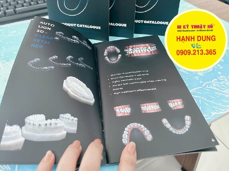 In catalogue nha khoa, catalogue giới thiệu vật liệu nha khoa - INKTS889