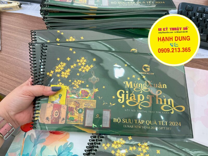In catalogue quà Tết, catalog giới thiệu bộ sưu tập quà Tết - INKTS868