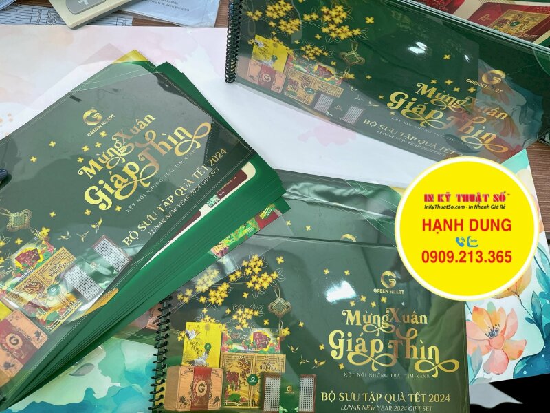 In catalogue quà Tết, catalog giới thiệu bộ sưu tập quà Tết - INKTS868