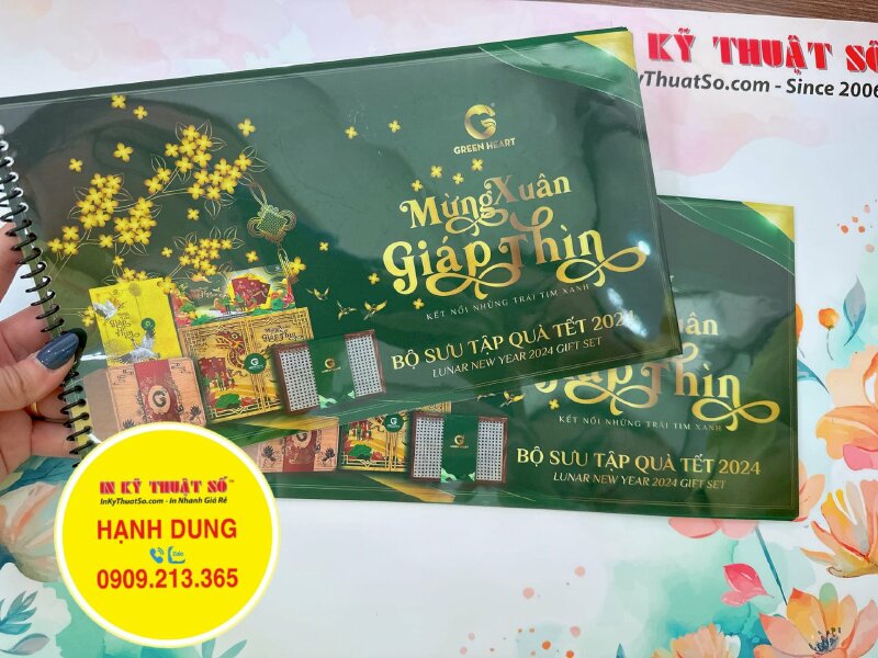 In catalogue quà Tết, catalog giới thiệu bộ sưu tập quà Tết - INKTS868