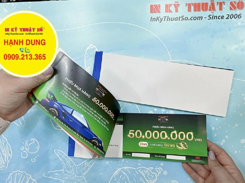 In phiếu mua hàng đóng cuốn, in cuốn voucher cho đại lý phân phối - INKTS867