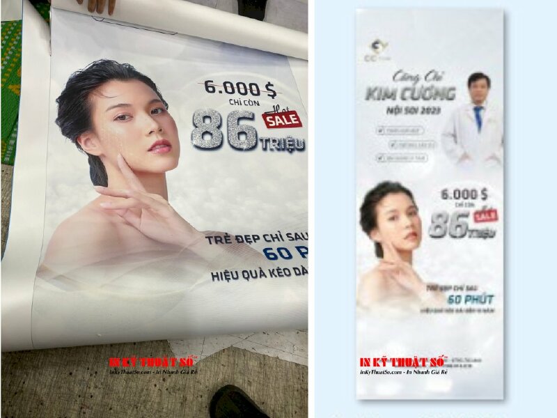 In Poster quảng cáo sự kiện thẩm mỹ viện - INKTS874