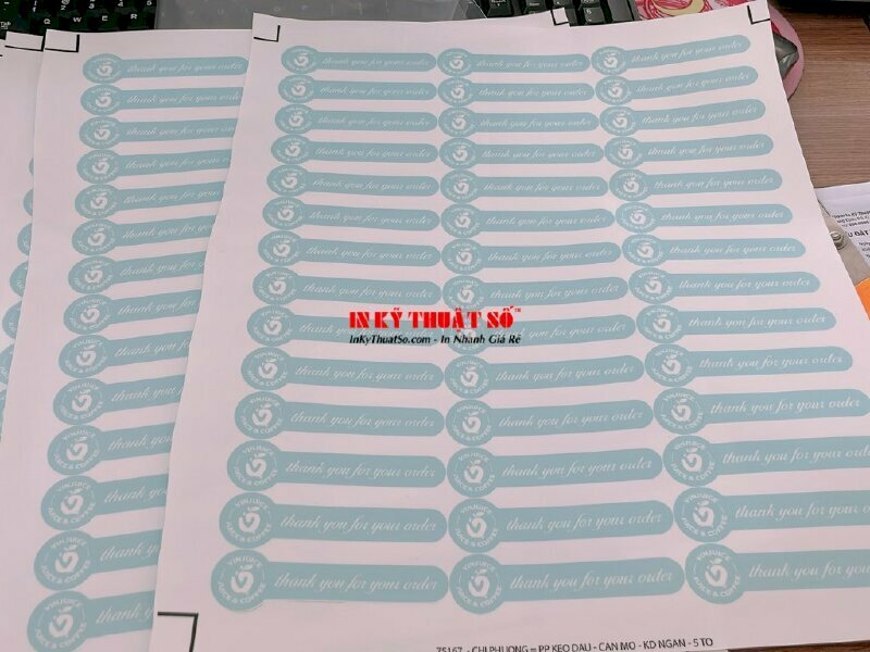 In tem dán sản phẩm, tem niêm phong sản phẩm, in mọi số lượng