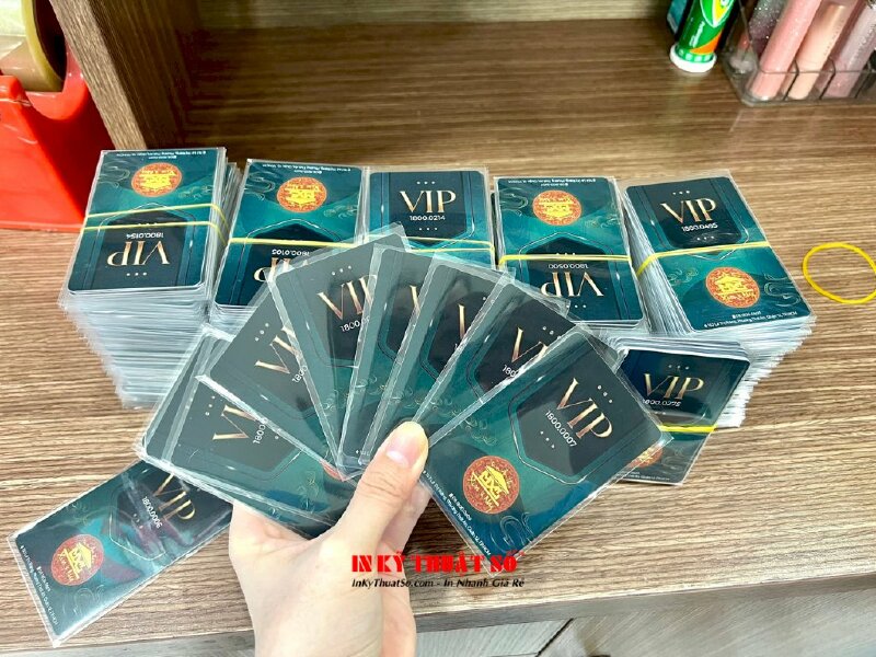 In thẻ nhựa vip nhà hàng ẩm thực 3 miền truyền thống - INKTS964