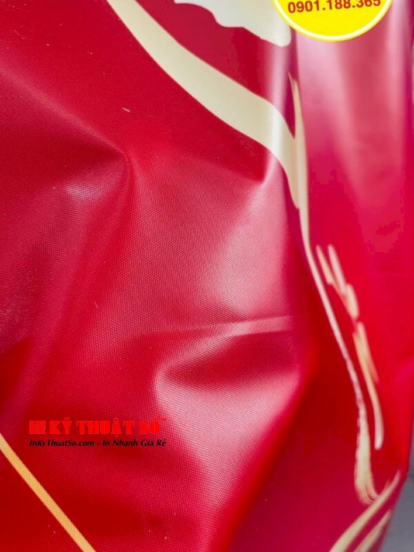 In Silk liễn câu đối Tết Đỉnh Cao Thương Hiệu, Triệu Lời Tri Ân trang trí văn phòng công ty