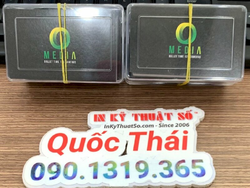 In card visit giấy mỹ thuật Econo 350gsm, card visit Account Manager - INKTS1071