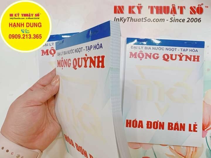 In hóa đơn bán lẻ đại lý bia nước ngọt tạp hóa - INKTS1123