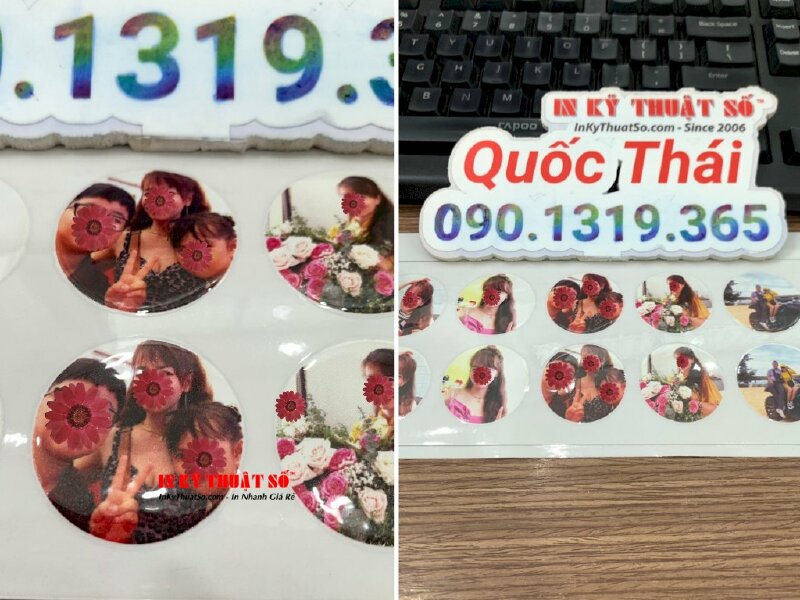 In sticker UV DTF hình dán in ảnh theo yêu cầu - INKTS1041