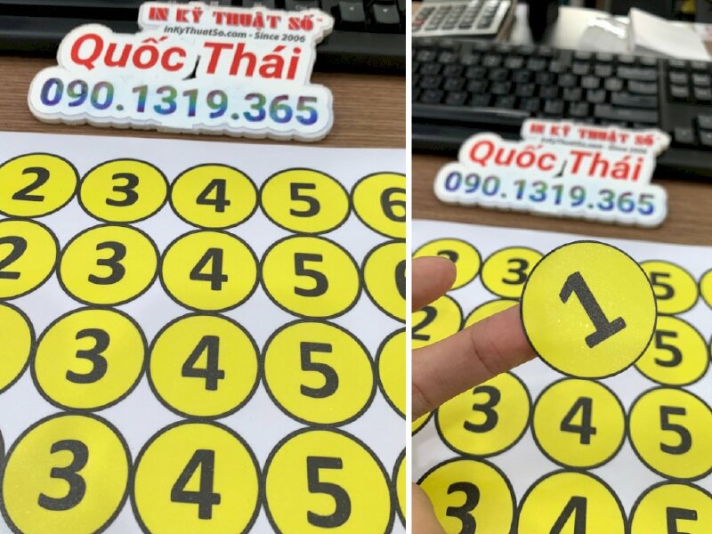 In tem decal sữa nhựa số 1, 2, 3, 4, 5, 6, tem tròn 4cm số lượng ít, tem dán số thứ tự - INKTS1050