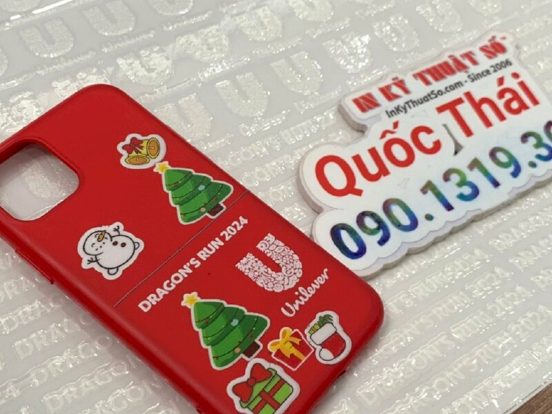 Sticker in nổi 3D UV DTF logo công ty đa quốc gia về sản phẩm tiêu dùng - INKTS1089