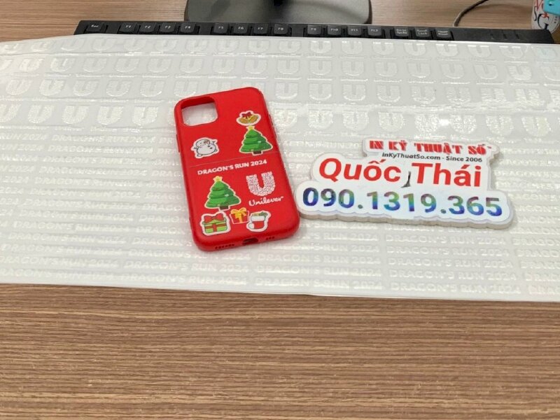 Sticker in nổi 3D UV DTF logo công ty đa quốc gia về sản phẩm tiêu dùng - INKTS1089