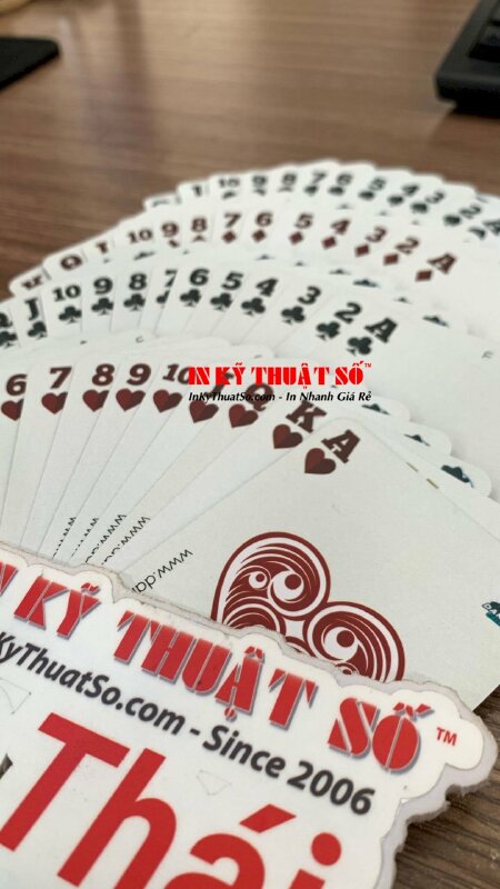 In bộ 54 thẻ bài làm quà Tết sum họp gia đình