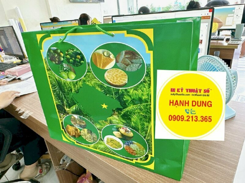 Mẫu túi quà tặng thiết kế và in ấn theo yêu cầu, in số lượng lớn cho doanh nghiệp làm quà tặng khách hàng, đối tác