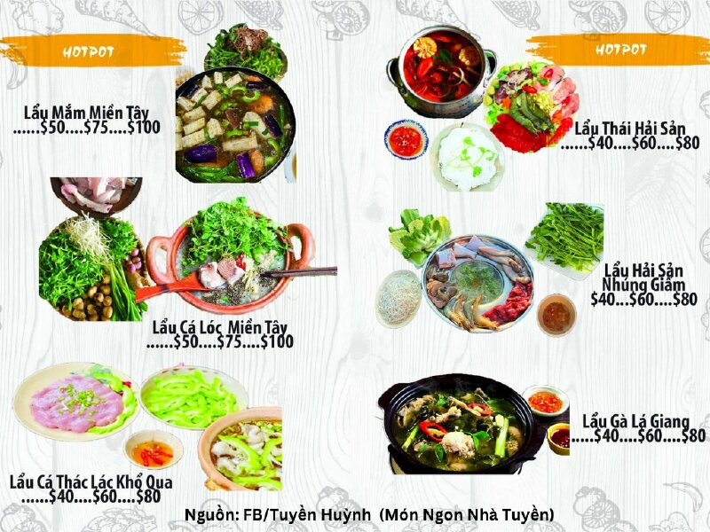 In menu nhà hàng Việt Restaurant, menu nhựa cao cấp, ép mờ, gáy lò xo, hàng gửi đi Mỹ từ TPHCM - INKTS1198