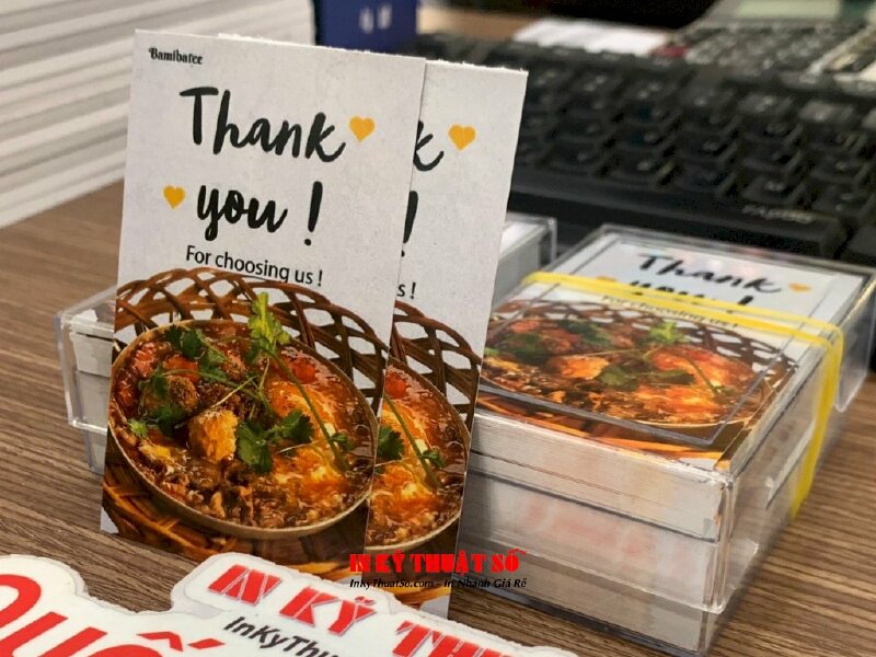 In thiệp cảm ơn mua hàng, card Thank You đẹp - INKTS1165