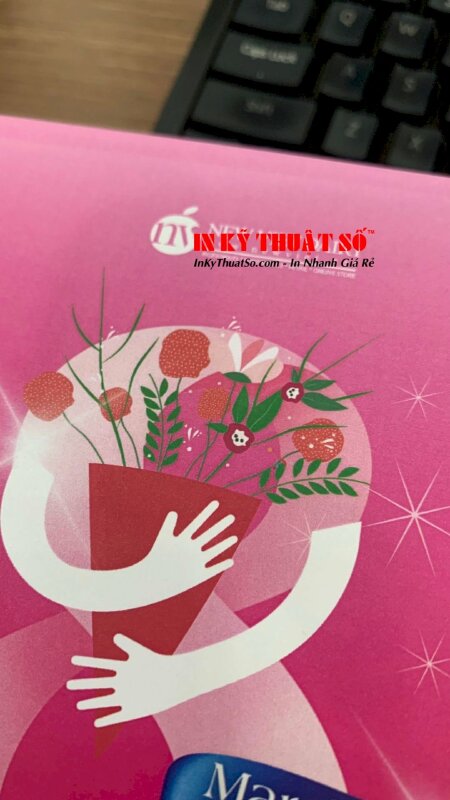 Thiết kế & In thiệp chúc mừng ngày Quốc tế phụ nữ